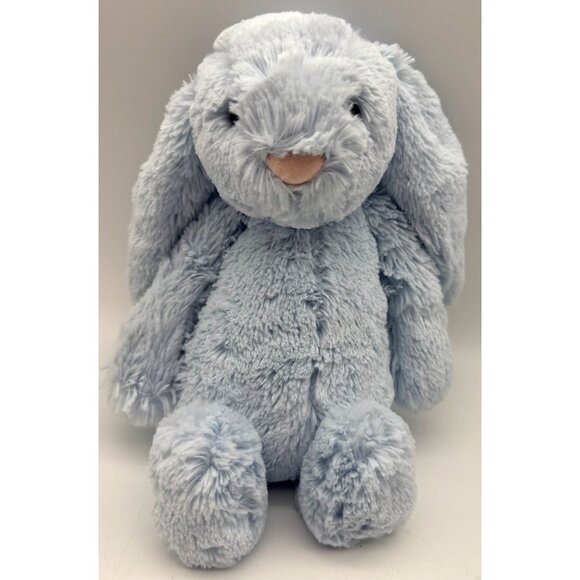 Jelly cat Other - Jellycat Bashful Beau Blue Bunny Rattle Plush Stuffed Animal Med 12 in Retired